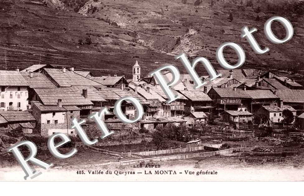 La Monta - Queyras  - vue generale