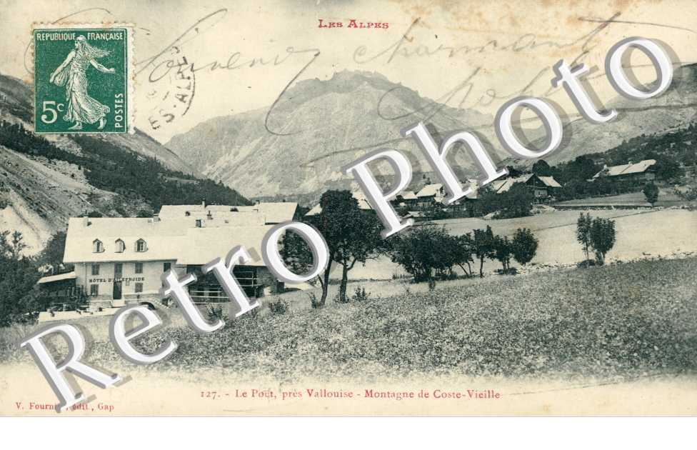 Le Poet, pres Vallouise. Montagne de Coste-Vieille