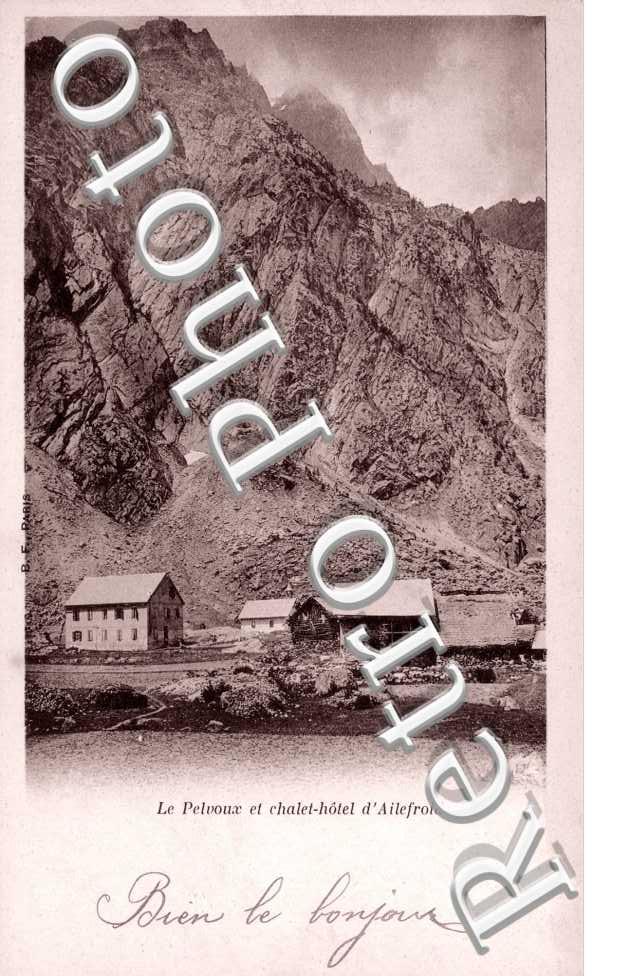 Pelvoux et chalet d'Ailefroide
