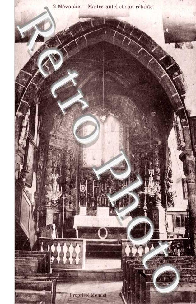 Maitre-Autel et son Retable