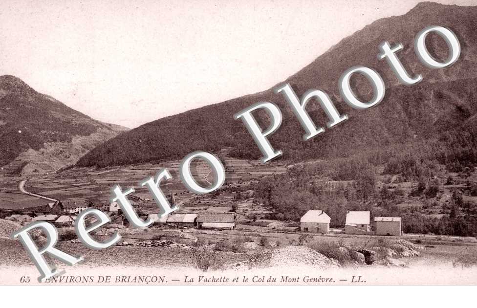 La Vachette et le Col du Mont Genevre
