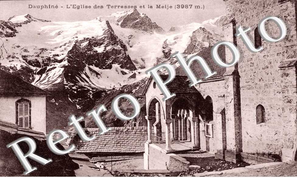 L'Eglise des Terrasses et La Meije