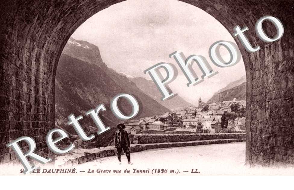 La Grave vue du Tunnel
