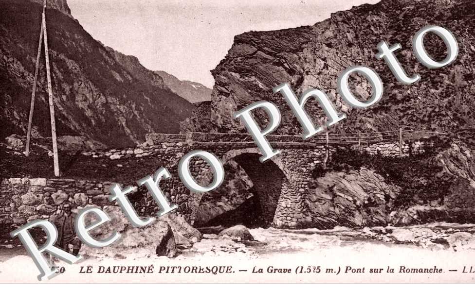 Pont sur la Romanche
