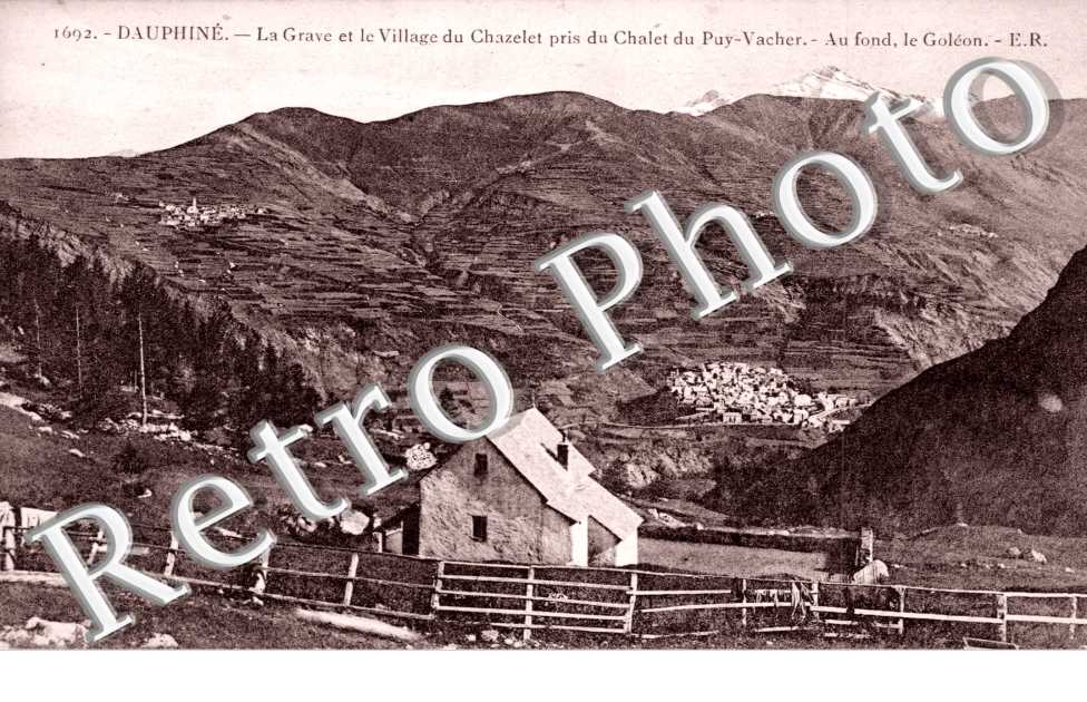 La Grave et le Village du Chazelet, le Goleon
