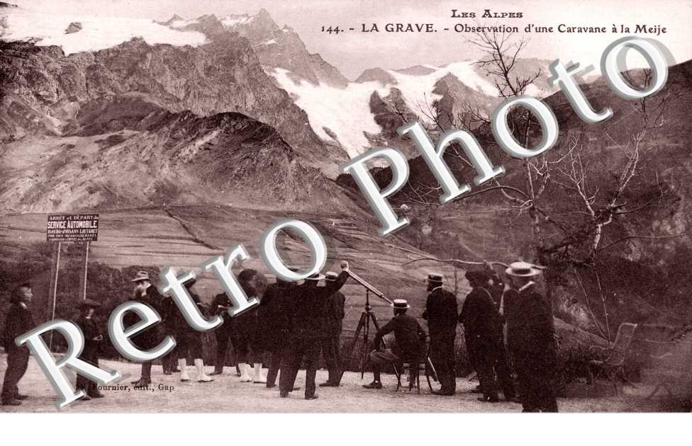 Observation d'une Caravane a la Meije