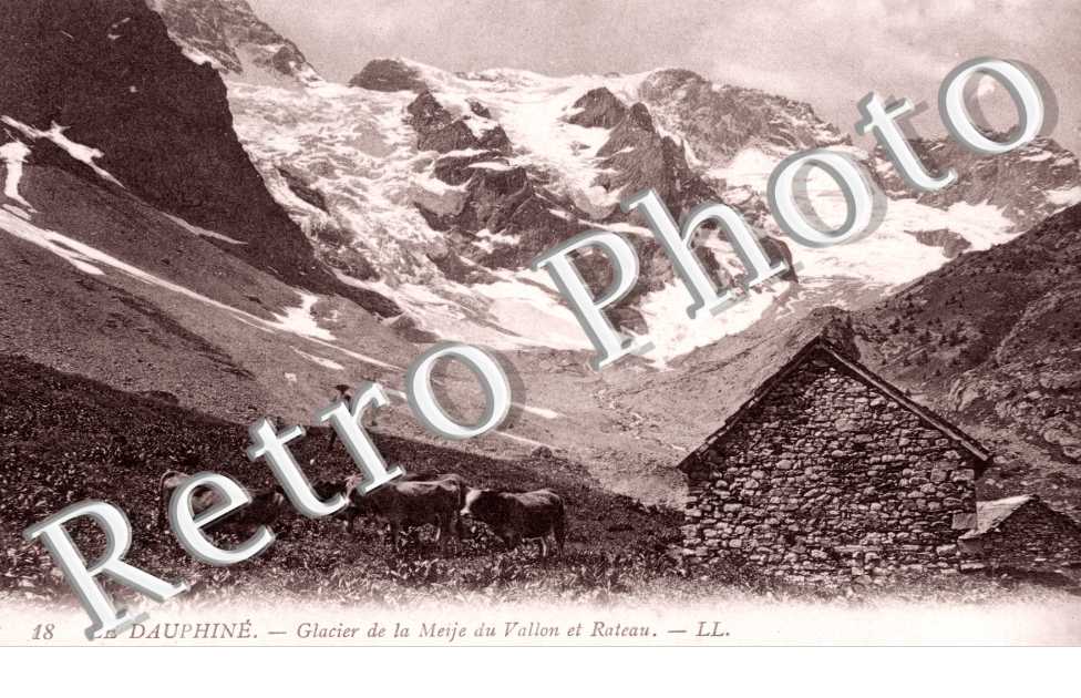 Glacier de la Meije du Vallon et rateau