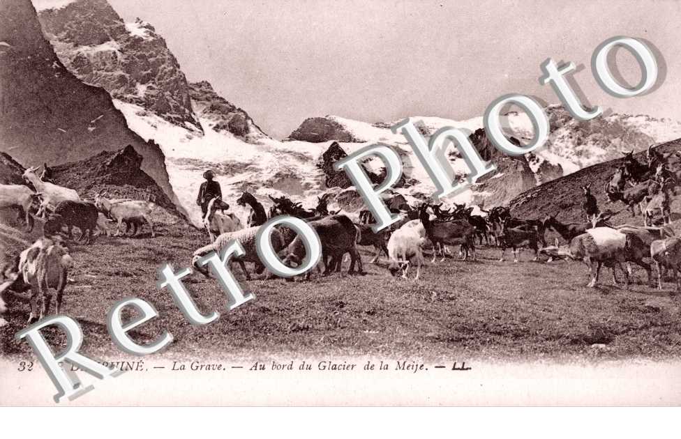 Au bord du Glacier de la Meije