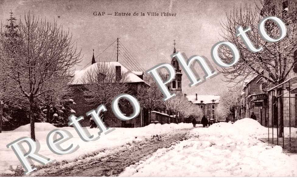 Entree de la Ville l'Hiver