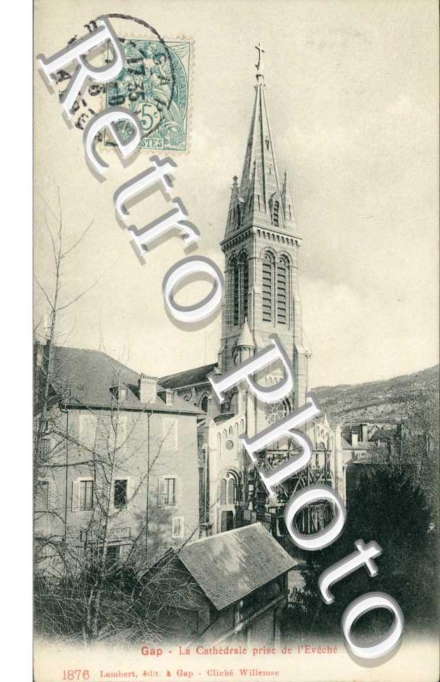 la Cathedrale prise de l'Eveche