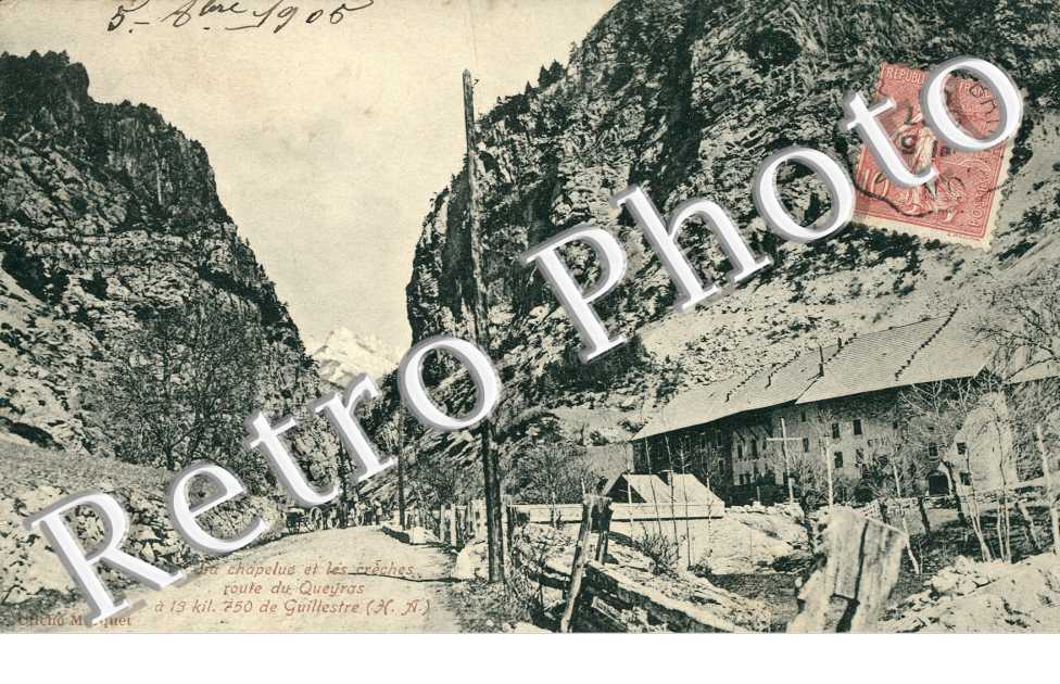 La Chapelue et les Creches, Route du Queyras