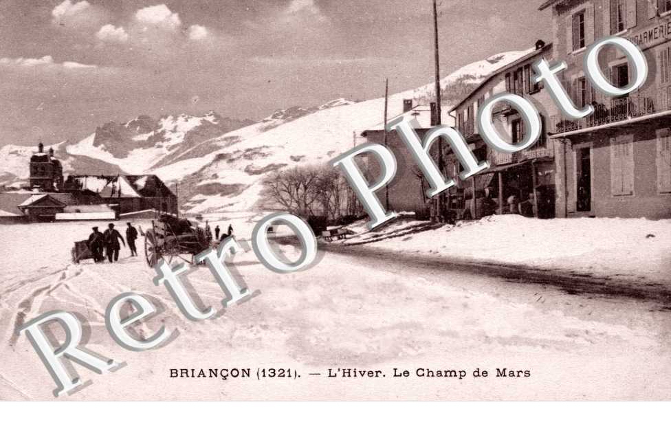 L'Hiver, le Champ de Mars