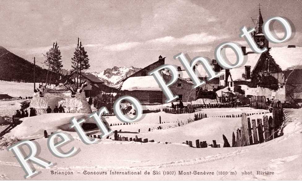 Concours International de Ski (1907), Mont Genèvre 