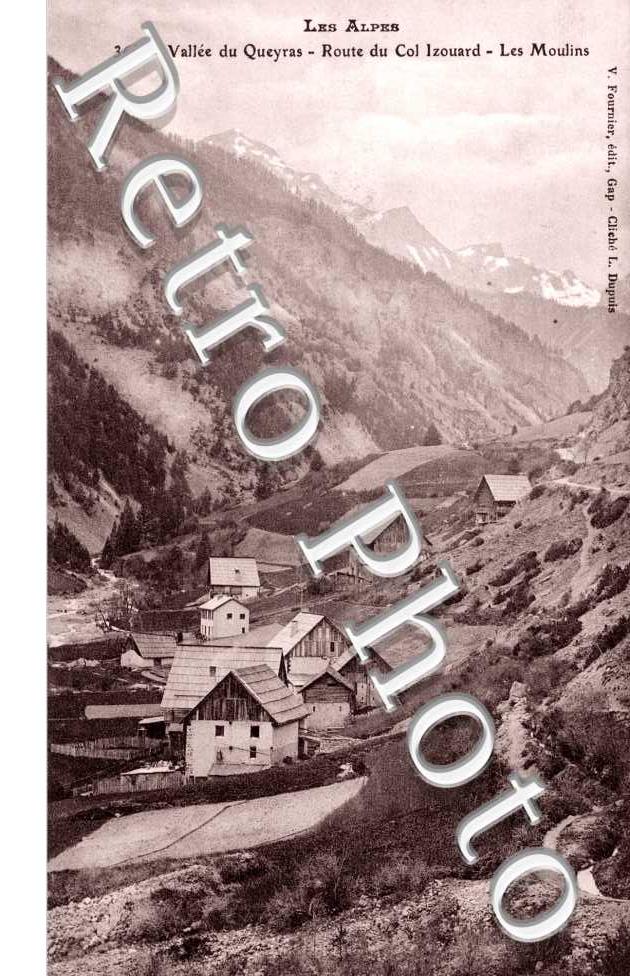 Route du Col Izounard, les Moulins