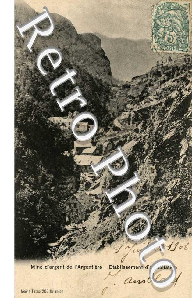 Mine d'Argent - Etablissement d'exploitation