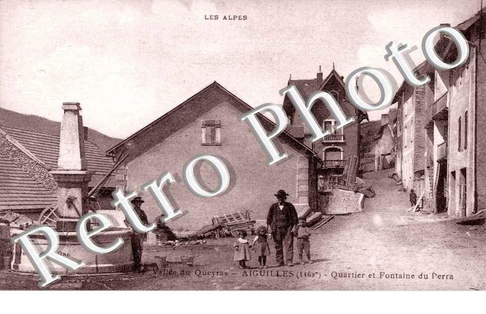 quartier et fontaine du Perra