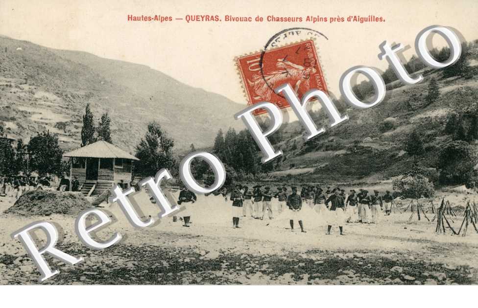 QUEYRAS - Bivouac de Chasseurs Alpins