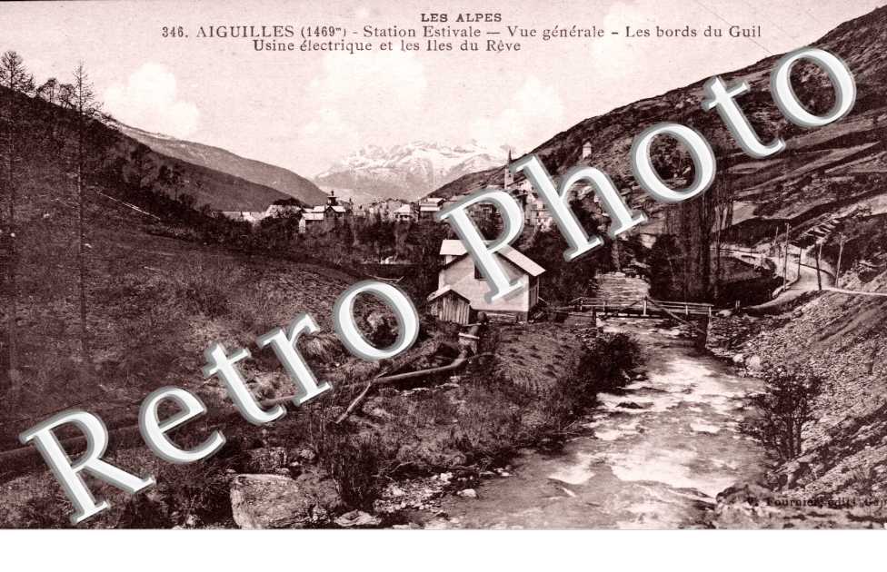 Les Bords du Guil, Usine Electrique et les Iles du Reve