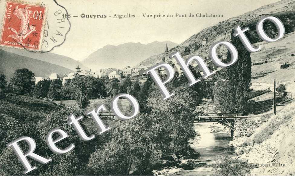 Vue prise du Pont de Chabataron