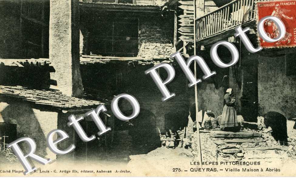 Queyras - Vieille maison a Abries