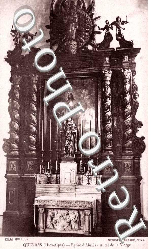 Eglise, Autel de la Vierge