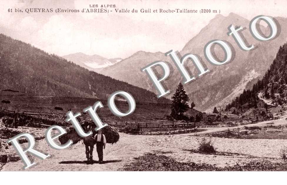 Vallee du Guil et Roche Taillante