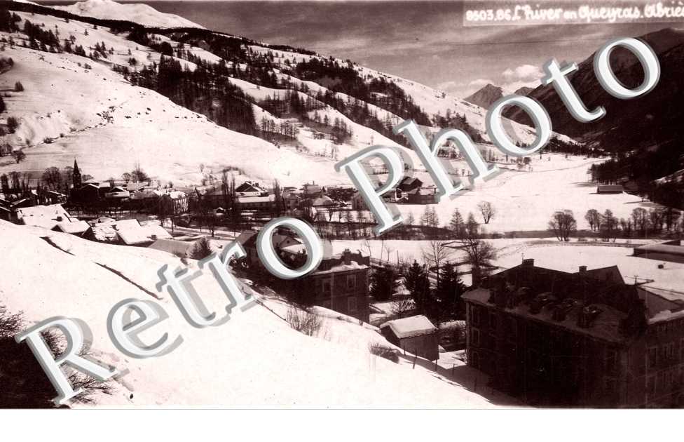 vue generale sous la neige