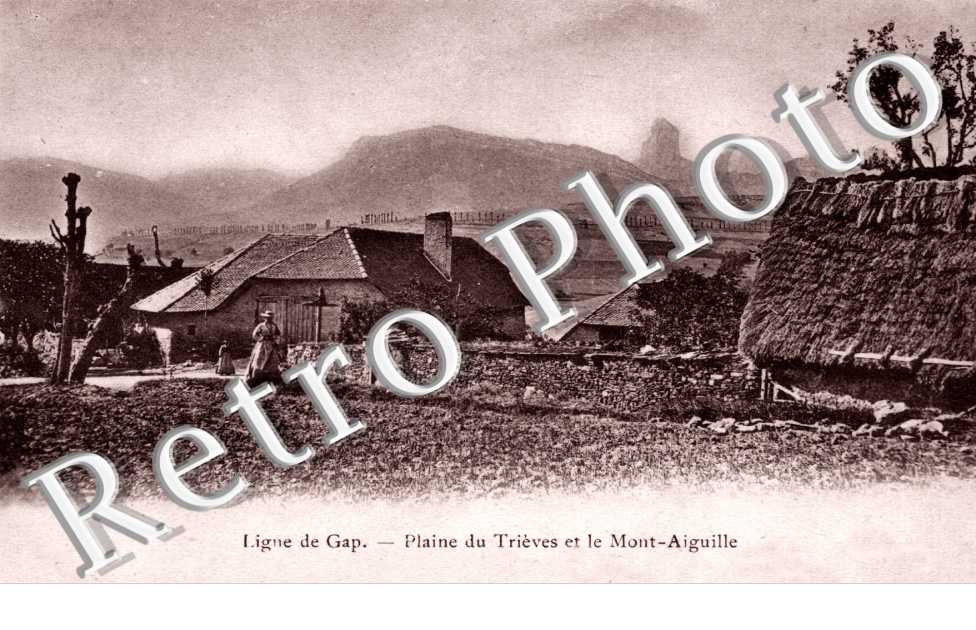 Plaine du Trieves et le Mont Aiguille