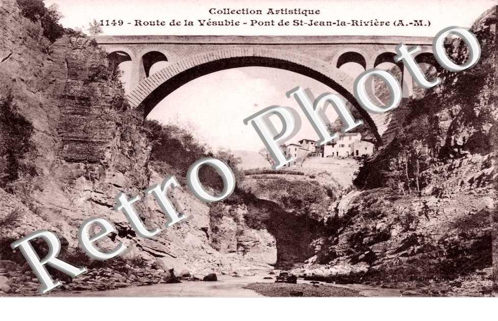 Route de la Vesubie - Pont de Saint-Jean-la-Riviere