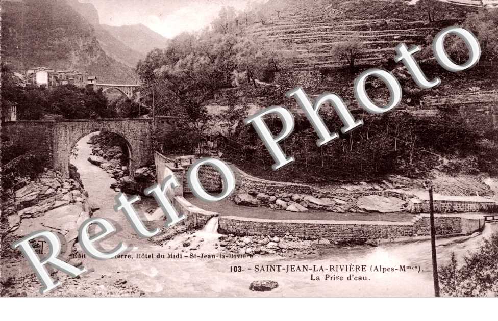 Saint Jean la Riviere  - la prise d'eau