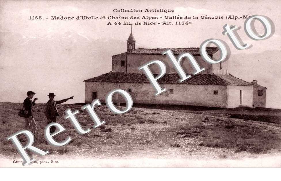 Madone et chaine des Alpes