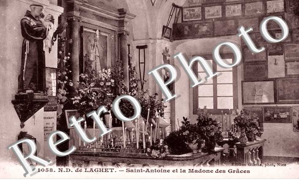 Notre-Dame de Laghet - La Madone des Graces et Saint-Antoine