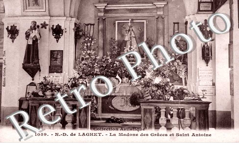 Notre-Dame de Laghet - La Madone des Graces et Saint-Antoine