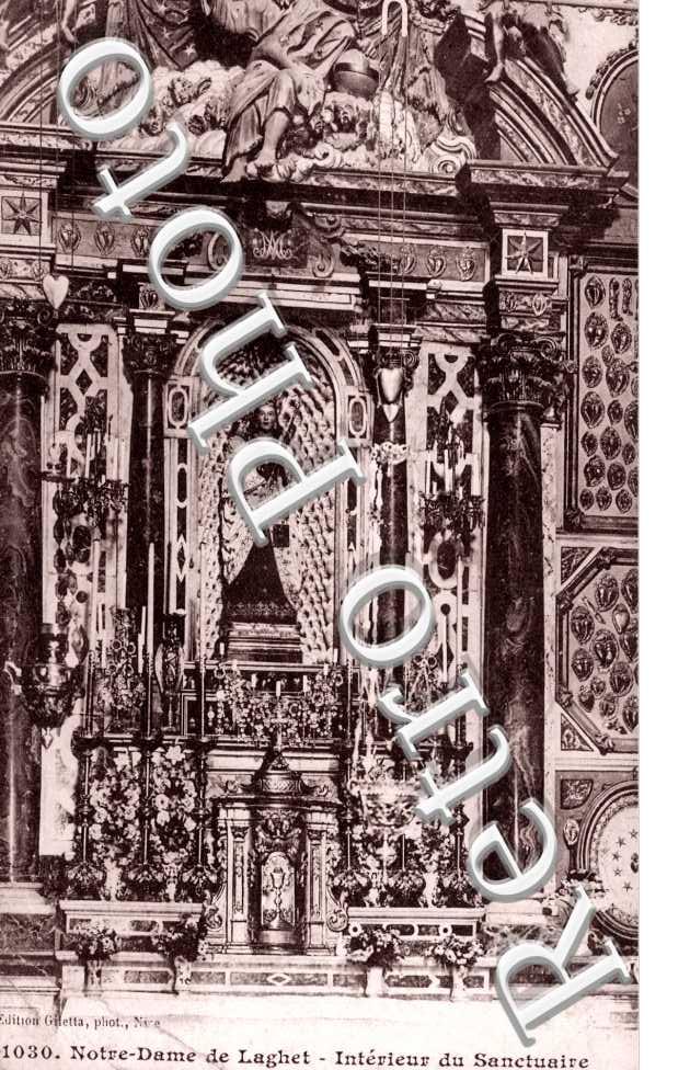 Notre-Dame de Laghet - interieur du sanctuaire