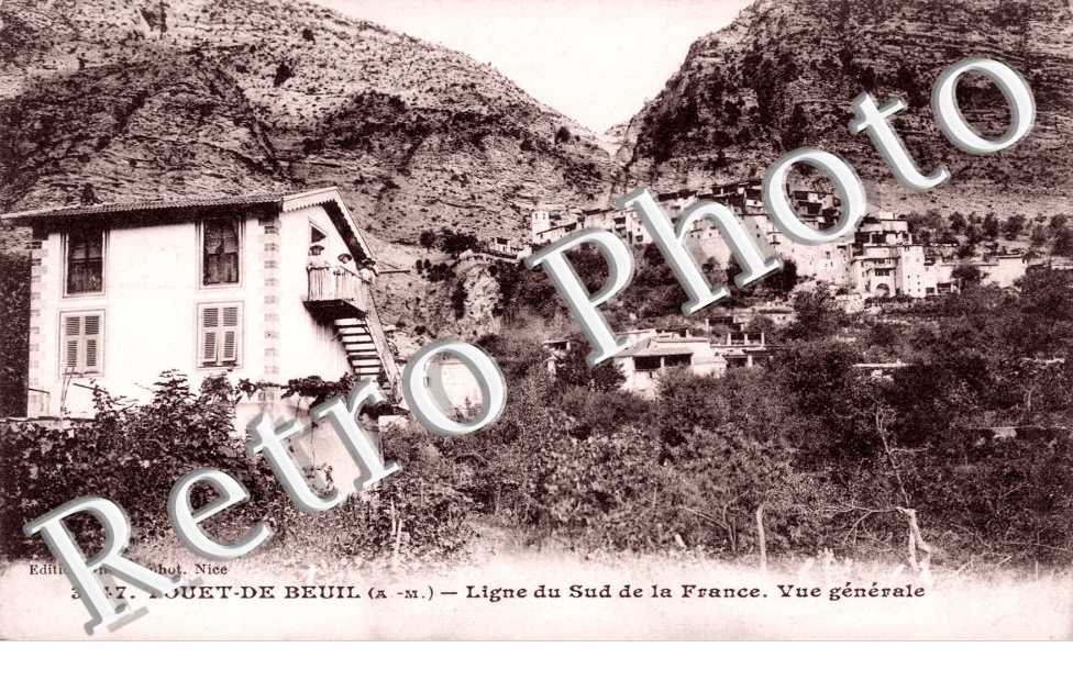 touet de Beuil -  vue generale