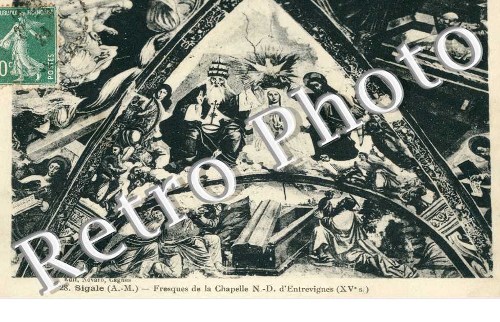 Fresques de la Chapelle N. D. d'Entrevignes