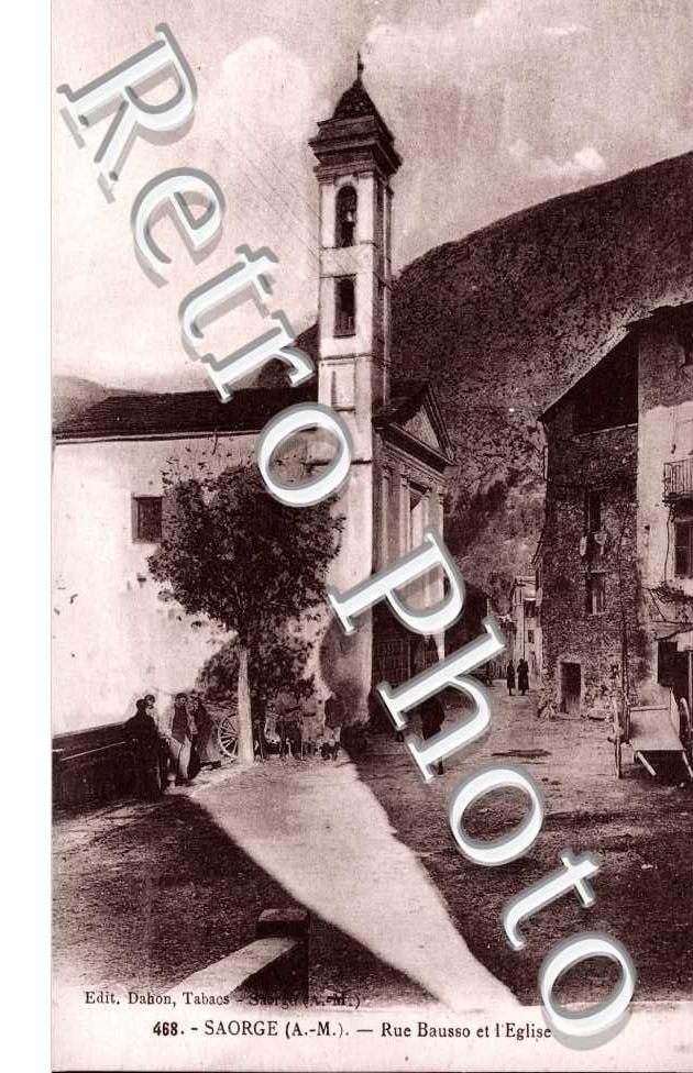 Rue Bausso et l'eglise