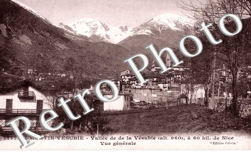 Vallee de la Vesubie, Vue generale