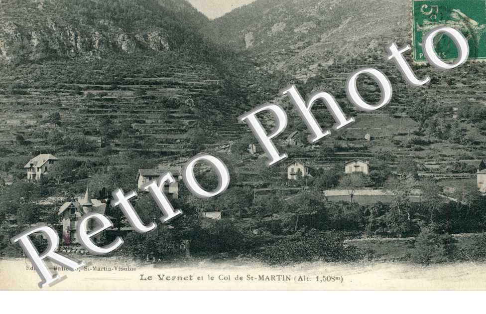 Le Vernet et le col de St-Martin