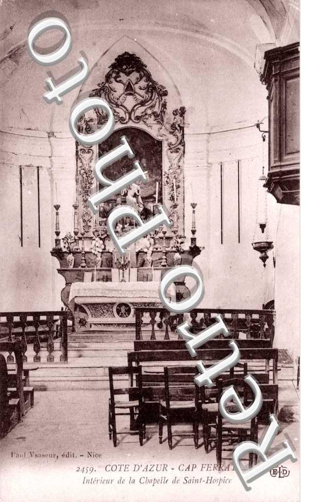 PInterieur de la chapelle de  St-Hospice