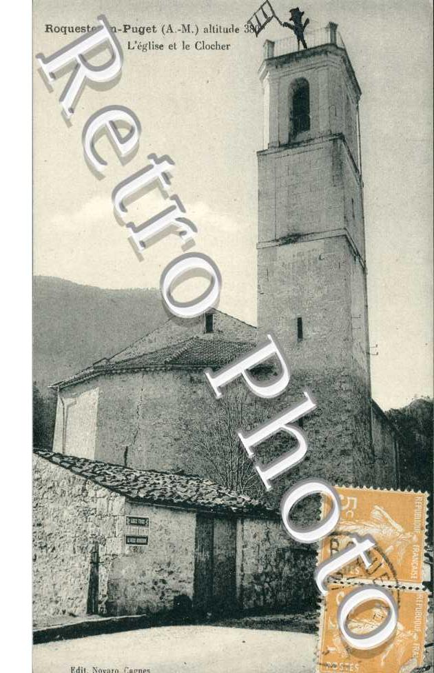 L'eglise et le clocher