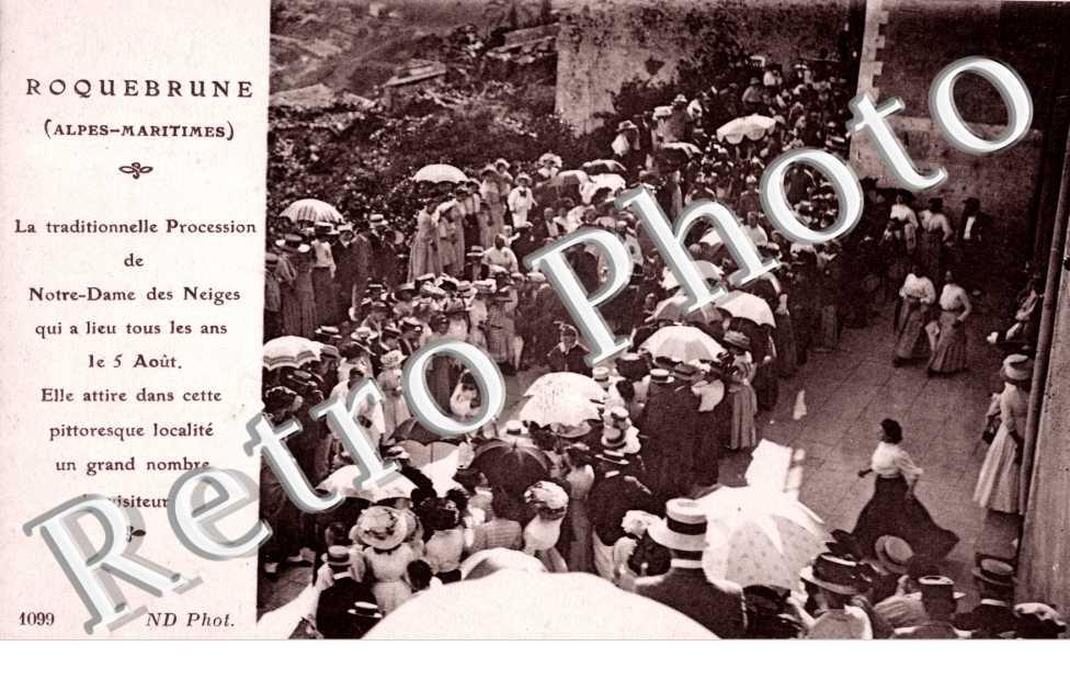 Procession de Notre Dame des Neiges