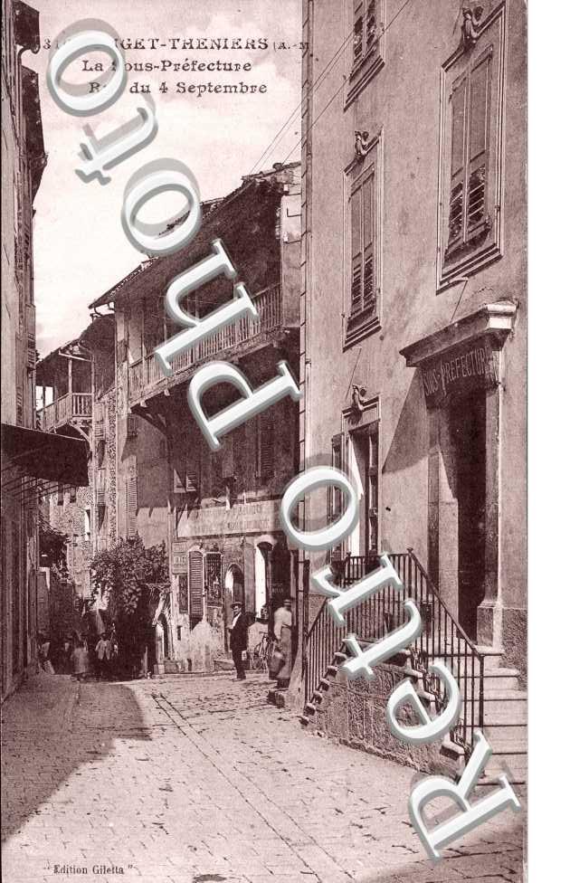 La Sous Prefecture, Rue du 4 septembre