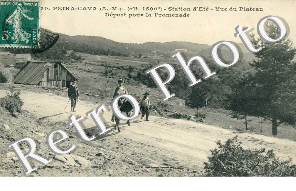 Station d'ete - Vue du Plateau