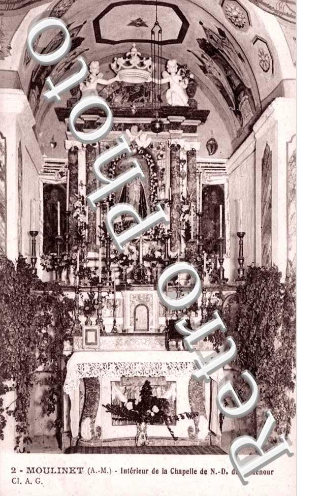 Interieur de La Chapelle Notre Dame de la Menour