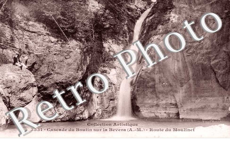 Cascade du Boutin sur la Bevera Route du Moulinet Edit Giletta N° 3531