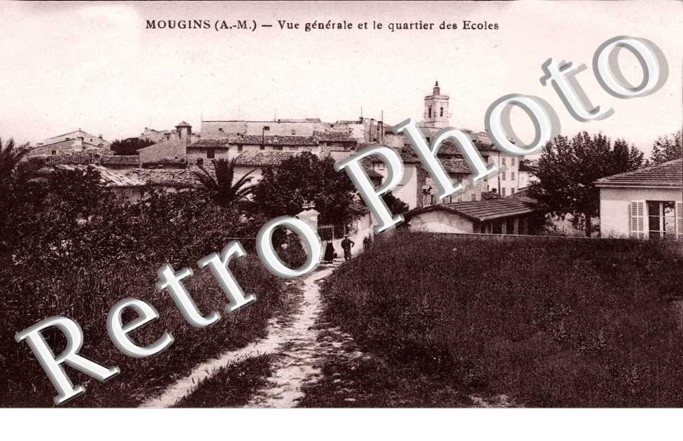 Vue generale et le quartier des ecoles