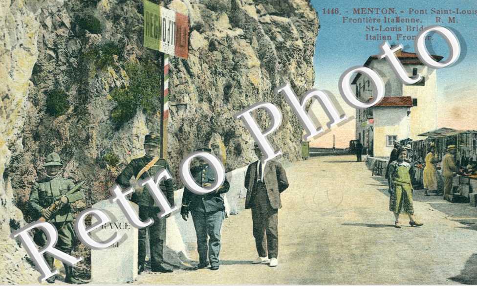 Pont Saint-Louis, Frontiere Franco-Italienne