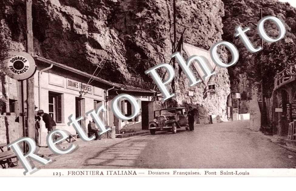 Frontiera Italiana, Douanes Francaises, Pont Saint-Louis