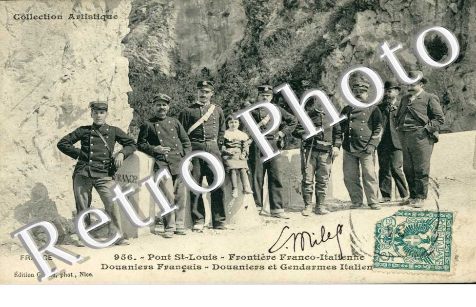 Pont Saint-Louis - frontiere franco-italienne